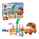 Конструктор LEGO Bluey Пляж і сімейна поїздка на автомобілі Блуї (11202)