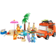 Конструктор LEGO Bluey Пляж і сімейна поїздка на автомобілі Блуї (11202)