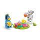 Конструктор LEGO Bluey Веселощі з Блуї та Хлоєю на ігровому майданчику (11201)