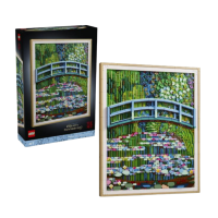 Конструктор LEGO ART «Міст над ставком із лататтям» Клода Моне (31220)