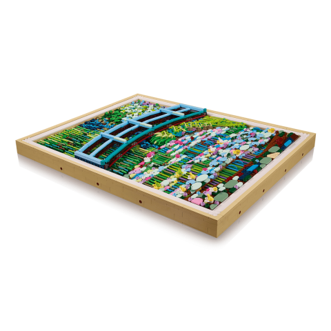 Конструктор LEGO ART «Міст над ставком із лататтям» Клода Моне (31220)
