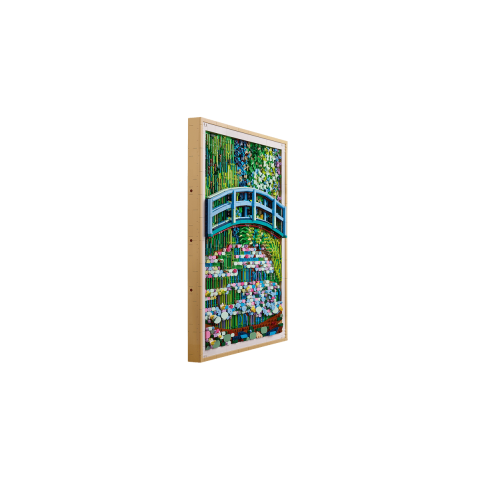Конструктор LEGO ART «Міст над ставком із лататтям» Клода Моне (31220)