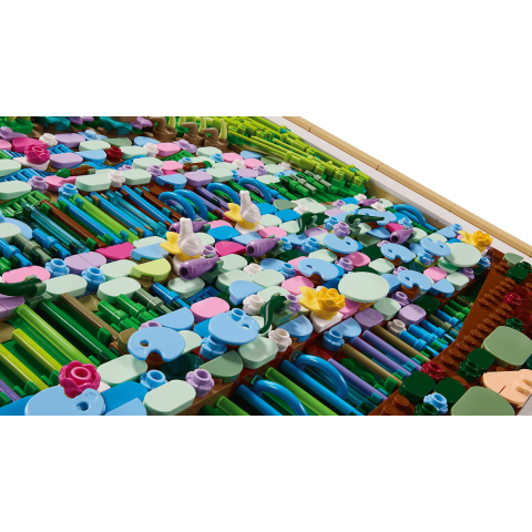 Конструктор LEGO ART «Міст над ставком із лататтям» Клода Моне (31220)