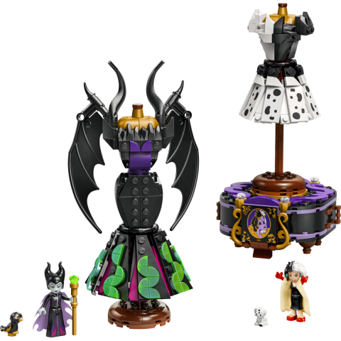 Конструктор LEGO Disney Classic Сукні Малефісенти та Лютелли де Віль (43262)