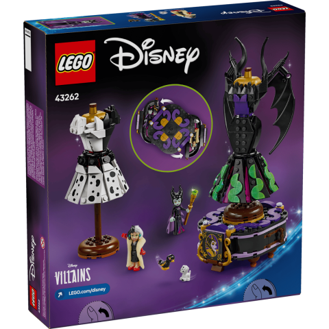 Конструктор LEGO Disney Classic Сукні Малефісенти та Лютелли де Віль (43262)