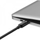 Кабель Baseus Tungsten Gold Data Type-C to Type-C 240W (2m) Black