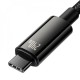 Кабель Baseus Tungsten Gold Data Type-C to Type-C 240W (2m) Black