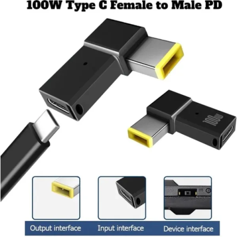 Адаптер Type-C PD 100W на DC для Lenovo ThinkPad
