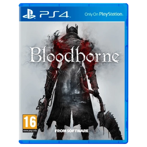 Гра Bloodborne для PS4 (Blu-ray диск) ENG Б/В