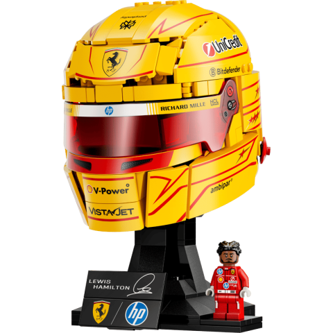 Конструктор LEGO Editions Formula 1 Шолом Льюїса Гамільтона з команди Scuderia Ferrari HP (43022)