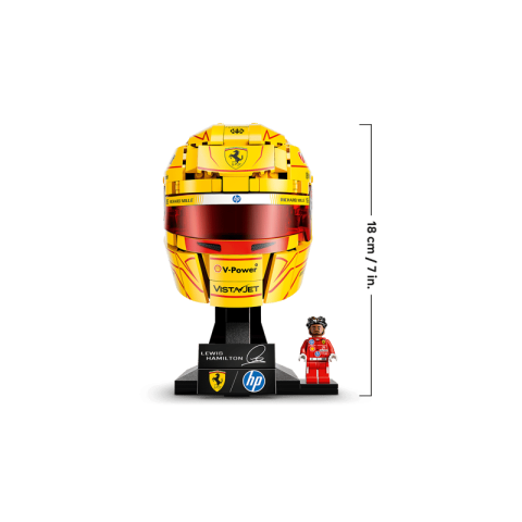 Конструктор LEGO Editions Formula 1 Шолом Льюїса Гамільтона з команди Scuderia Ferrari HP (43022)