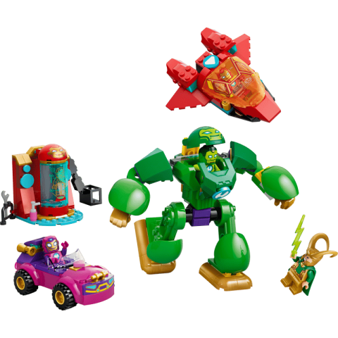 Конструктор LEGO Disney Junior Marvel Локі проти команди Залізної Людини (11211)