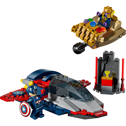 Конструктор LEGO Super Heroes Капітан Америка проти Таноса (76319)