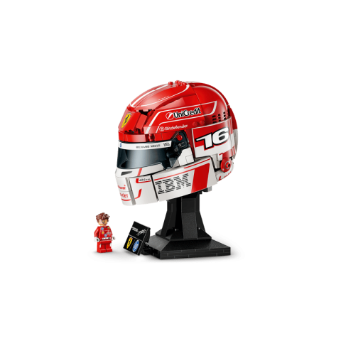 Конструктор LEGO Editions Formula 1 Шолом Шарля Леклера з команди Scuderia Ferrari HP (43014)