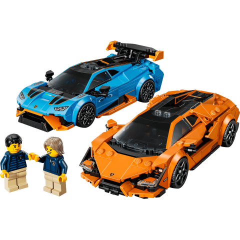 Конструктор LEGO Speed Champions Lamborghini Revuelto та Huracan STO (77238)