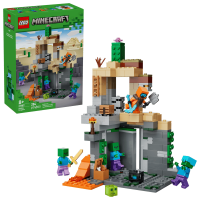 Конструктор LEGO Minecraft Підземелля зомбі (21587)
