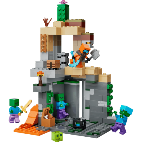 Конструктор LEGO Minecraft Підземелля зомбі (21587)