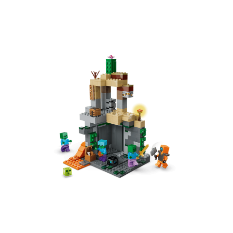 Конструктор LEGO Minecraft Підземелля зомбі (21587)