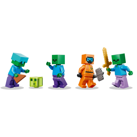Конструктор LEGO Minecraft Підземелля зомбі (21587)