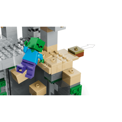 Конструктор LEGO Minecraft Підземелля зомбі (21587)