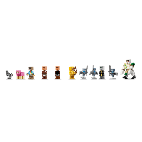 Конструктор LEGO Minecraft Напад викликача на село (21596)