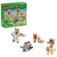 Конструктор LEGO Minecraft Курячий Жокей: атака в пустелі (21592)