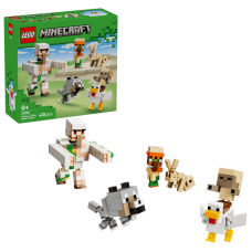 Конструктор LEGO Minecraft Курячий Жокей: атака в пустелі (21592)