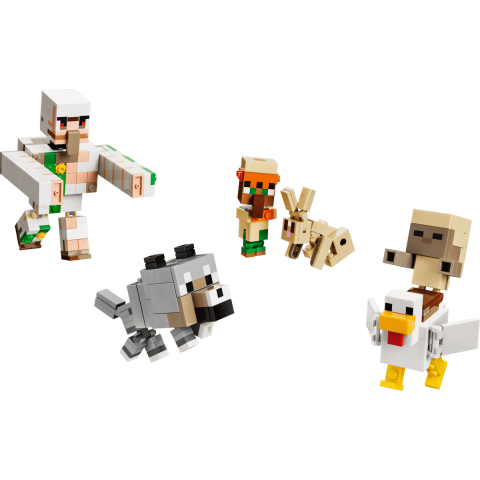 Конструктор LEGO Minecraft Курячий Жокей: атака в пустелі (21592)