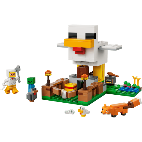 Конструктор LEGO Minecraft Куряча ферма (21585)
