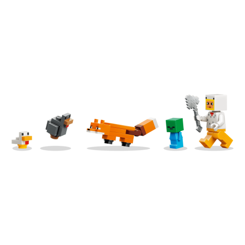 Конструктор LEGO Minecraft Куряча ферма (21585)