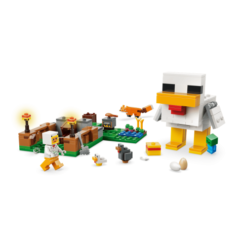 Конструктор LEGO Minecraft Куряча ферма (21585)