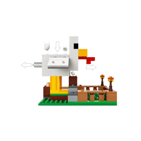 Конструктор LEGO Minecraft Куряча ферма (21585)