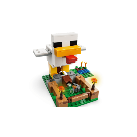 Конструктор LEGO Minecraft Куряча ферма (21585)