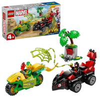Конструктор LEGO Spidey Перегони на електромобілях з динозаврами (11198)