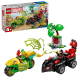 Конструктор LEGO Spidey Перегони на електромобілях з динозаврами (11198)