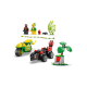 Конструктор LEGO Spidey Перегони на електромобілях з динозаврами (11198)