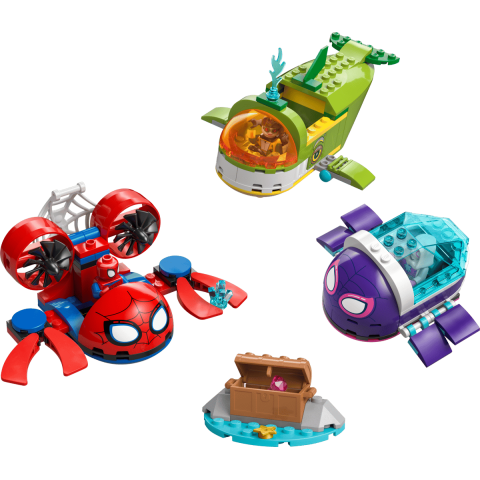 Конструктор LEGO Spidey Павук: Підводні транспортні засоби (11207)