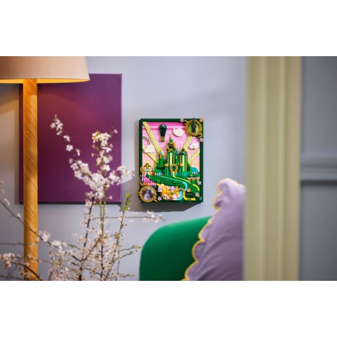 Конструктор LEGO Wicked Смарагдове місто настінний арт (75685)