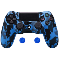 Захисний силіконовий чохол для геймпада PS4 Sony DualShock 4 Blue