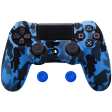 Захисний силіконовий чохол для геймпада PS4 Sony DualShock 4 Blue