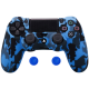 Захисний силіконовий чохол для геймпада PS4 Sony DualShock 4 Blue