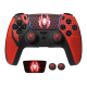 Захисний силіконовий чохол з накладками та наклейкою для геймпада PS5 Sony DualSense Red