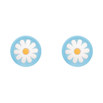 Накладки на стіки для Nintendo Switch Flower Blue