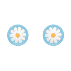 Накладки на стіки для Nintendo Switch Flower Blue