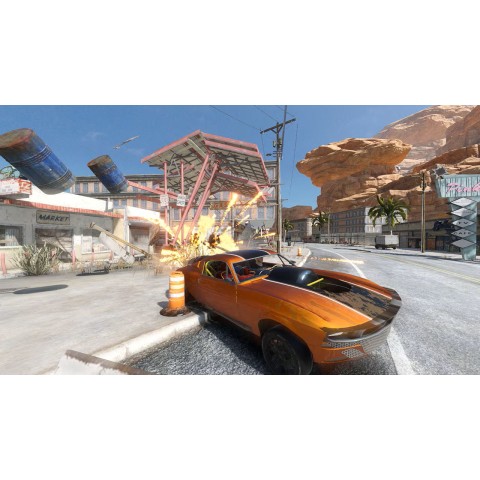 Гра Flatout 4: Total Insanity для PS4 (Blu-ray диск) SUB Б/В