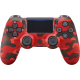 Бездротовий геймпад PGX для PlayStation/PC DualShock 4 V2 Camo Red