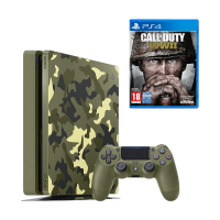 Консоль Sony PlayStation 4 Slim Call of Duty: WWII Limited Edition 1TB Green Camo Б/У