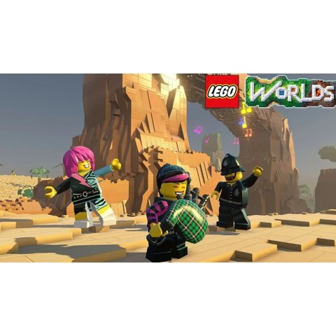 Гра Lego Worlds для PS4 (Blu-ray диск) RUS Б/В