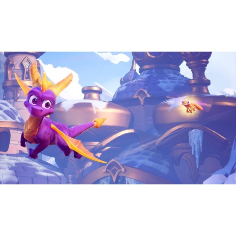 Гра Spyro Reignited Trilogy для PS4 (Blu-ray диск) ENG Б/В