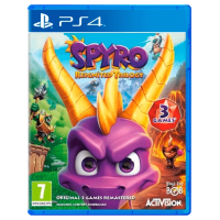 Игра Spyro Reignited Trilogy для PS4 (Blu-ray диск) ENG Б/У